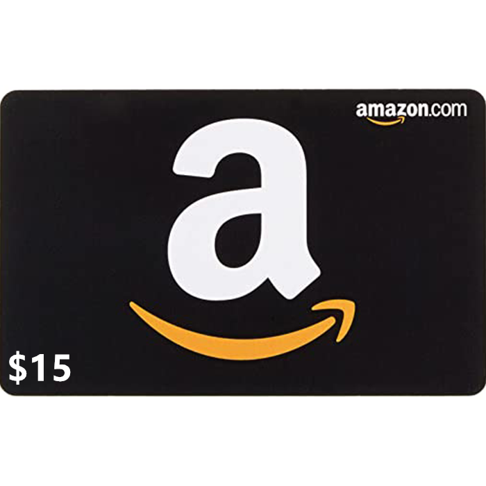 Amazon $15 USD Digital Gift Card/Voucher (Email Delivery)