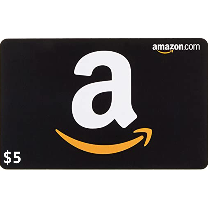 Amazon $5 USD Digital Gift Card/Voucher (Email Delivery)