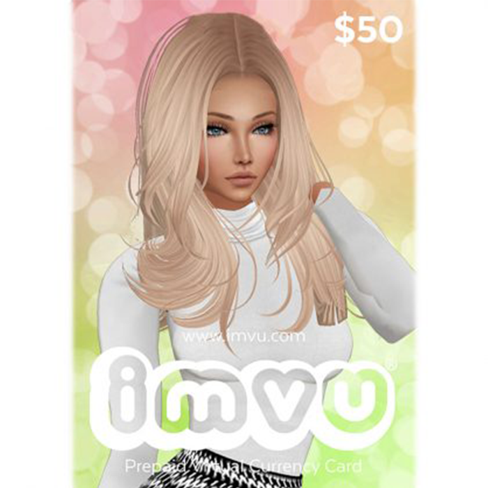IMVU $50 CAD (CA) Digital Gift Card (Email Delivery)
