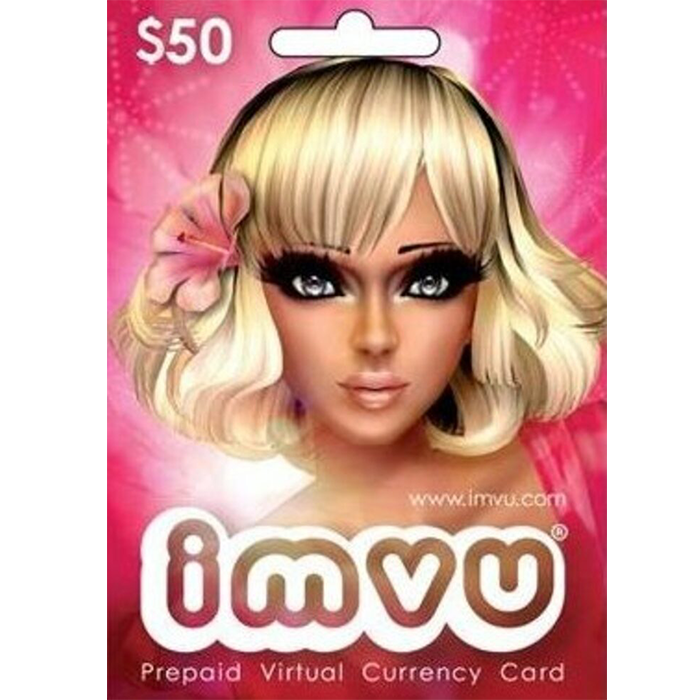 IMVU $50 USD (US) Digital Gift Card (Email Delivery)