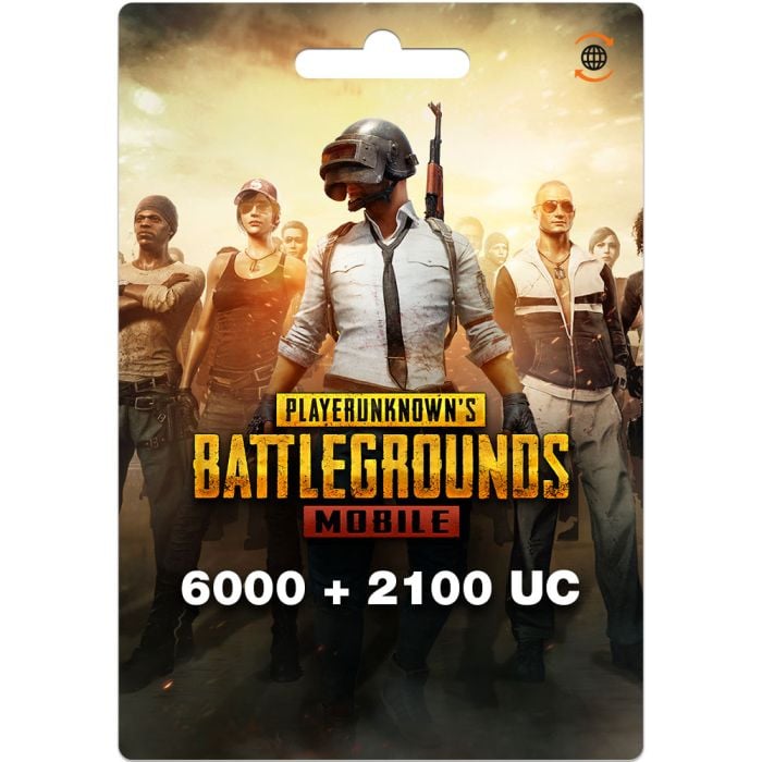 PUBG 8100UC $100 USD Gift Card Deals (Email Delivery)