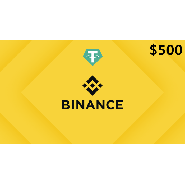 Binance $500 USDT Gift Card Digital Gift Card (Email Delivery)